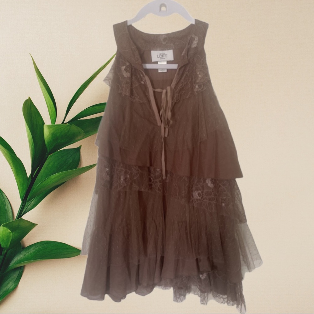 Ann Taylor Loft Boho Sleeveless Top